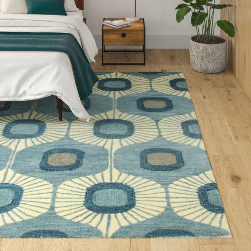 Wade Logan® Hemmer Wool Abstract Rug & Reviews Wayfair